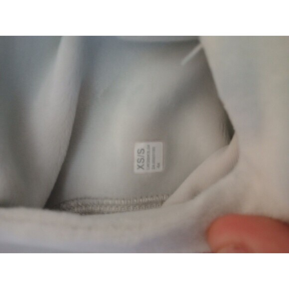Lululemon Scuba Oversized Funnel Neck Half Zip Womens XS/S White Velvet - Picture 6 of 9